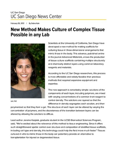New Method Makes Culture of Complex Tissue Possible in any Lab