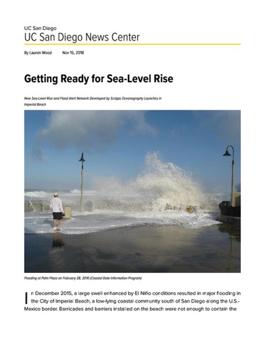 Getting Ready for Sea-Level Rise