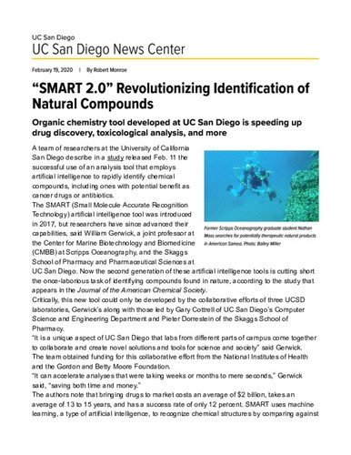 “SMART 2.0” Revolutionizing Identification of Natural Compounds