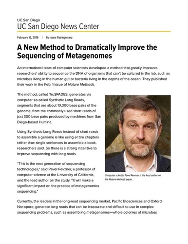 A New Method to Dramatically Improve the Sequencing of Metagenomes