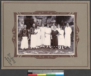 Girls' School Faculty, Shantou, Guangdong, China, ca.1918-1922