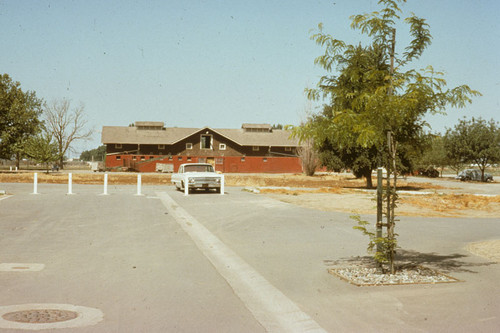 Site prior to Briggs Hall construction