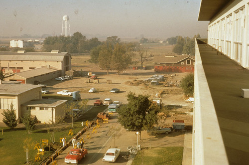 Site prior to Briggs Hall construction