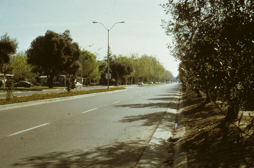 Russell Boulevard, looking east