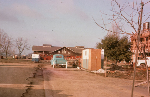 Site prior to Briggs Hall construction