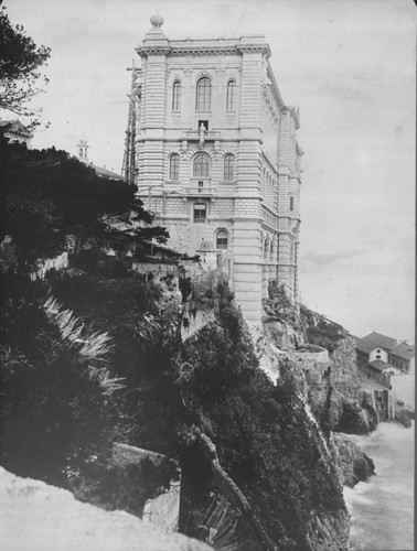 Oceanographic Museum of Monaco, end facade