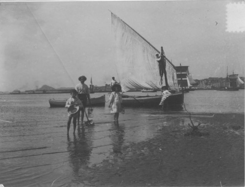 Boats Argonauta and Petrel of the Marine Biological Station, Santander, Spain