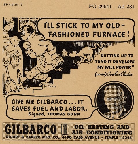 Gilbert and Baker advertisement