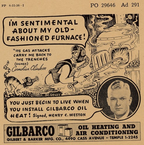 Gilbert and Baker advertisement