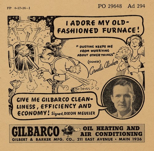 Gilbert and Baker advertisement