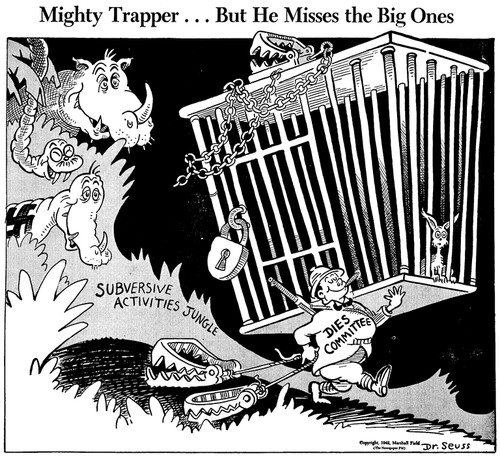 Mighty Trapper... but he misses the big ones