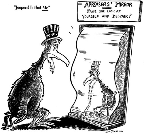 Appeasers' Mirror - Take one look at yourself and despair! — Calisphere