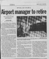 Airport manager to retire