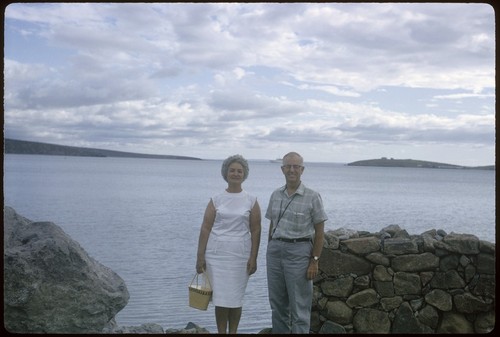 Elena Flores and Howard E. Gulick, Pichilingue Bay