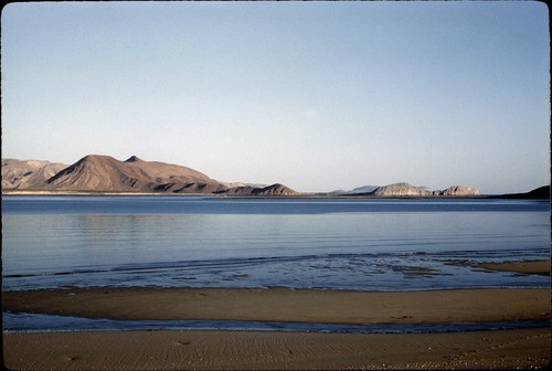 Bahía San Luis Gonzaga, entrance seen from sandspit camp