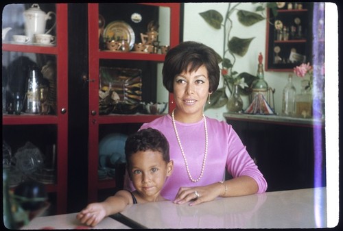 Yolanda Villaseñor and son José Luis