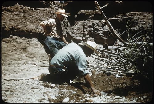 Howard E. Gulick and Jesus Arias at El Cayuco