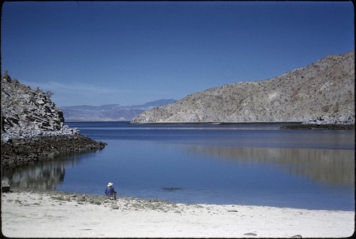 In a cove near Punta Final