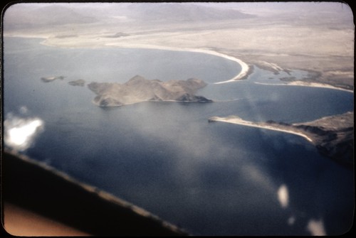 Aerial view of Bahía San Luis Gonzaga