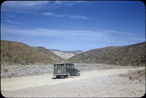 Gulf road near Cerro Prieto