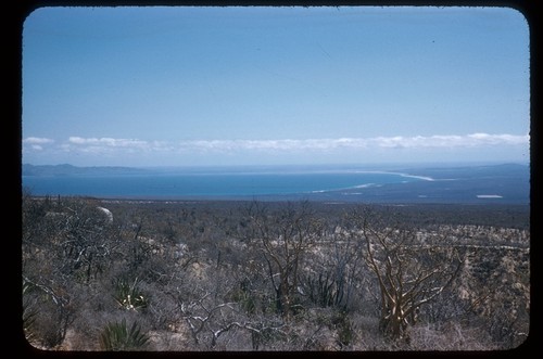 Ventana Bay and Cerralvo Isle