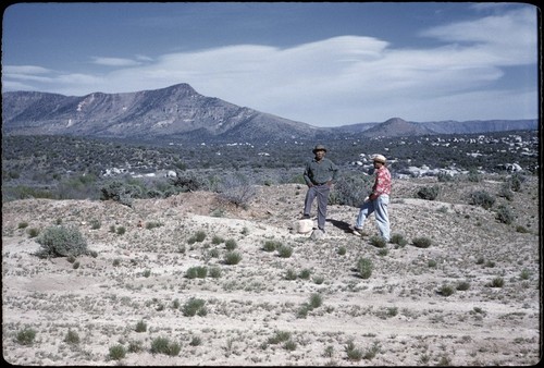 Eugenio Albáñez and Faustino Pérez, Santa Catarina Mission ruins