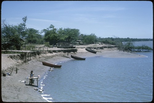 Santiago River at village of Boca de Asadero