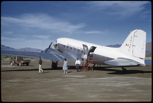 Trans-Mar de Cortés, plane in Loreto