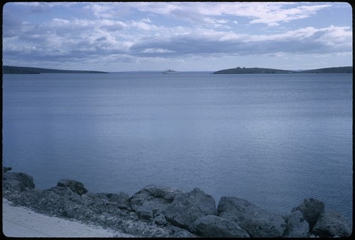 Pichilingue Bay and ferry, La Paz