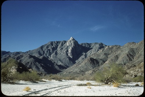 The "spire" of Guadalupe Canyon