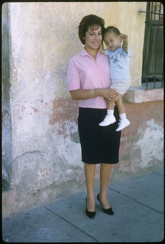 Yolanda Villaseñor and son José Luis