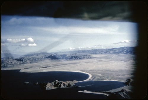 Aerial view of Bahía San Luis Gonzaga and Ensenada San Francisquito