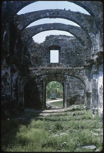 Ruins of an ancient church near San Blas