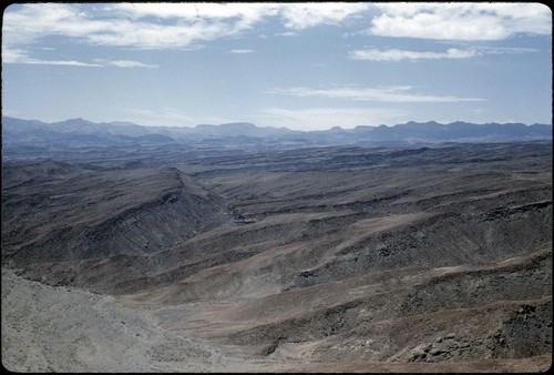 Looking inland, 16.8 miles south of Puertecitos
