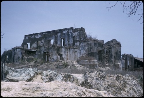 Old hacienda building at Ixtapa