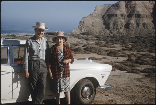 Thomas D. Ellis and wife Virginia near El Consuelo