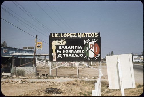 Election poster sign