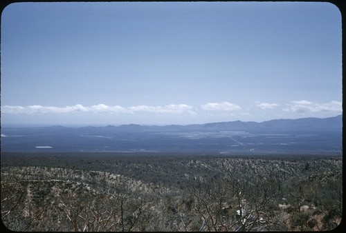 Los Planes, from the north