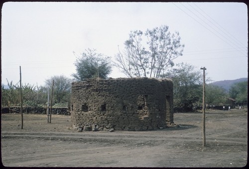 Old adobe fort at Colonia Ahualamo