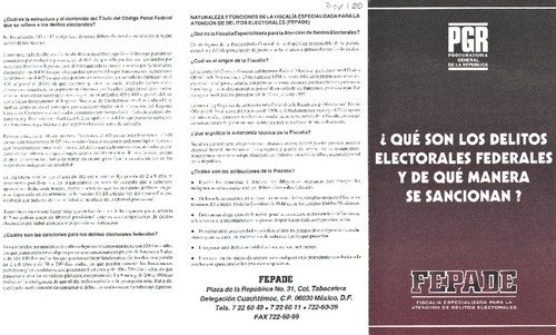 ¿Que son los delitos electorales federales y de qúe manera se sancionan?