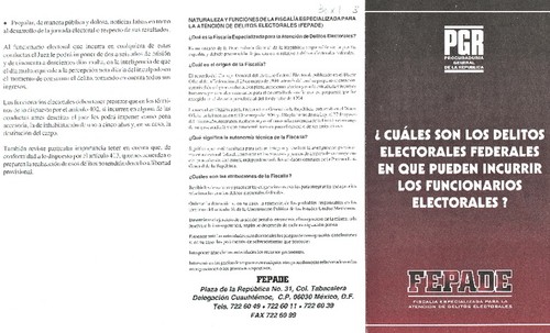 ¿Cuáles son los delítos electorales federales y quien los comete?