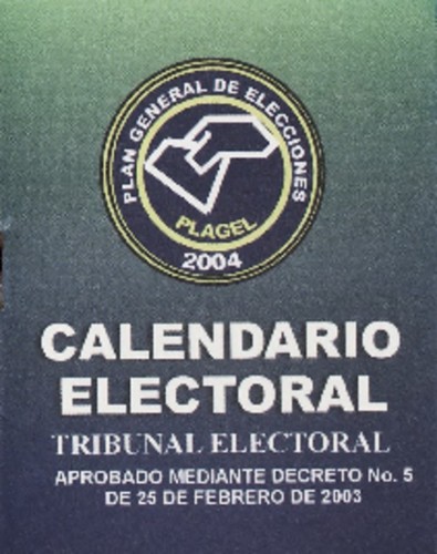 Calendario electoral 2004