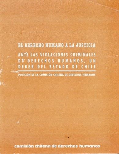 El derecho humano a la justicia ante las violaciones criminales de derechos humanos