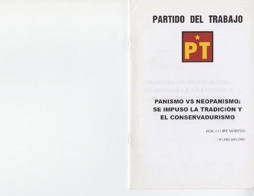 Panismo vs neopanismo--se impuso la tradición y el conservadurismo