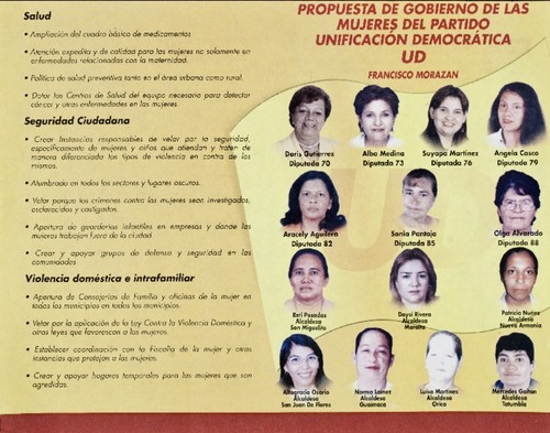 Propuesta de Gobierno de las mujeres