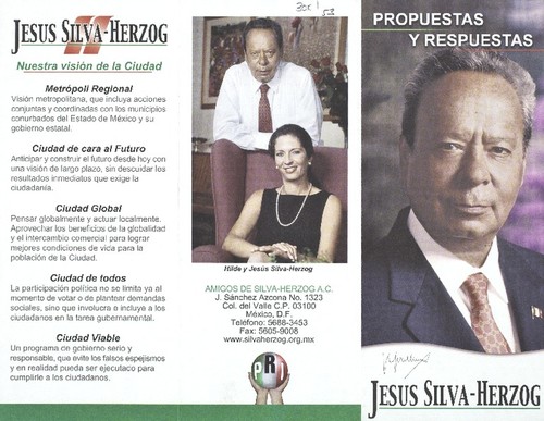 Propuestas y respuestas, Jesús Silva-Herzog