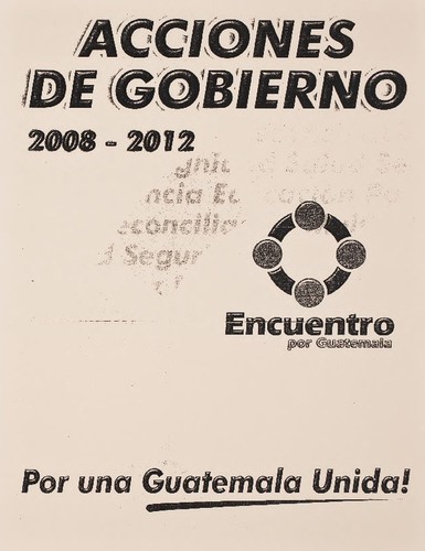 Acciones de gobierno 2008-2012