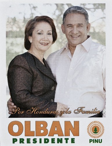 Por Honduras y la familia, Olban Presidente