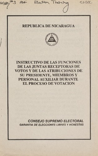 Instructivo de las funciones de las juntas