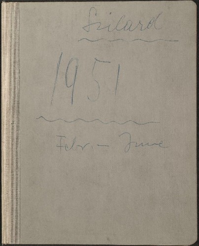 Laboratory Notebook: Szilard